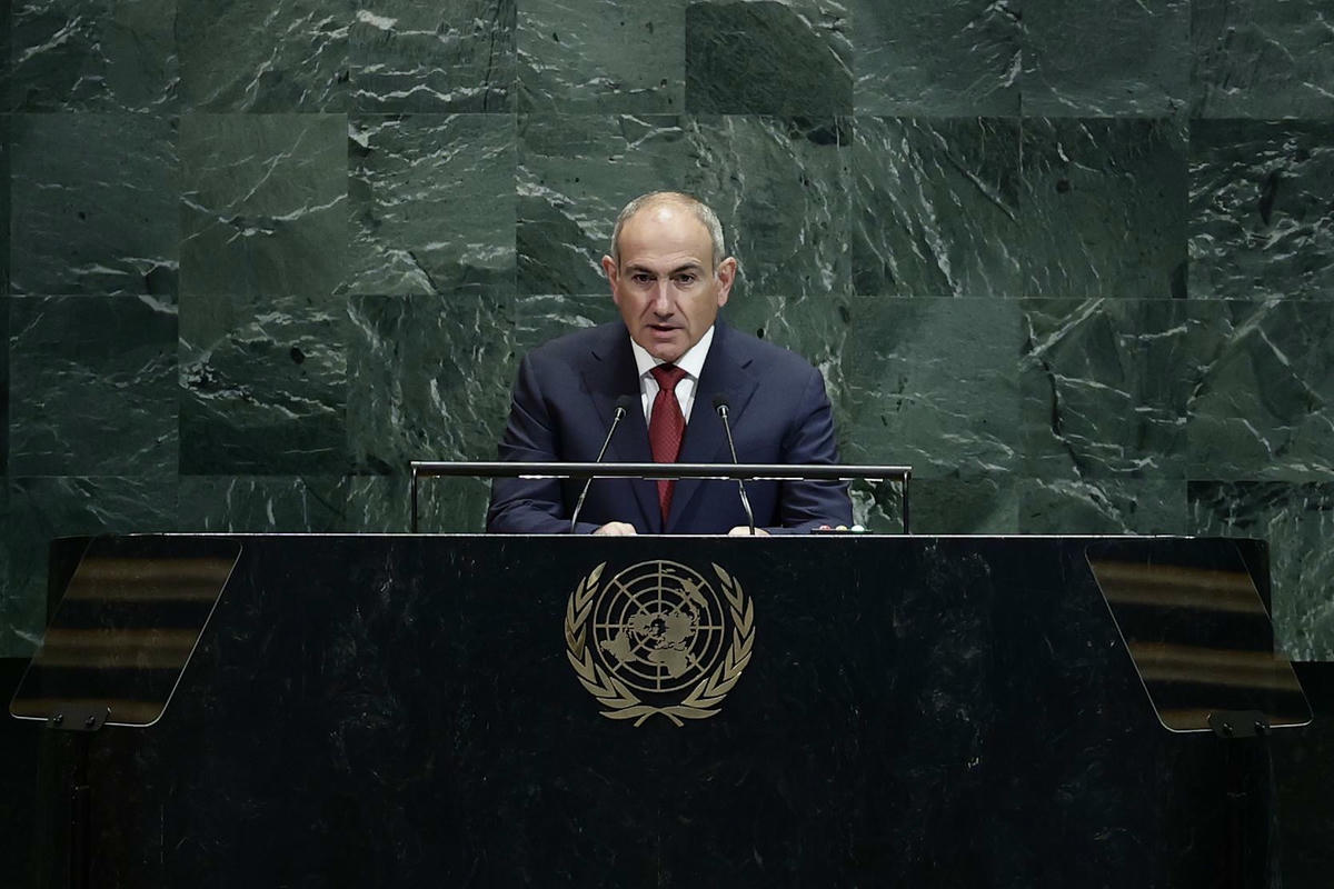 Paşinyan BM Genel Kurulu'nda konuştu: Yaşasın diyalog, yaşasın diplomasi, yaşasın barış